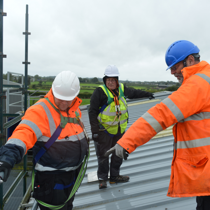 Commercial Roof Access
